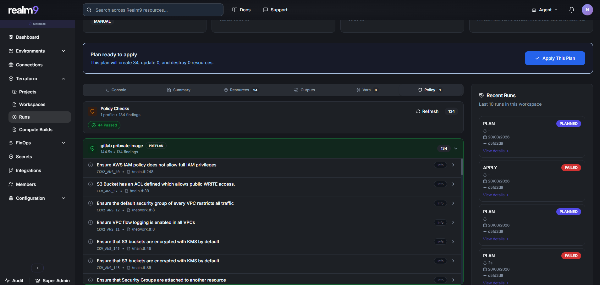 Catch misconfigurations before production